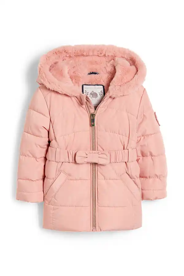 Bild 1 von C&A Baby-Steppjacke mit Kapuze, Rosa, Größe: 80