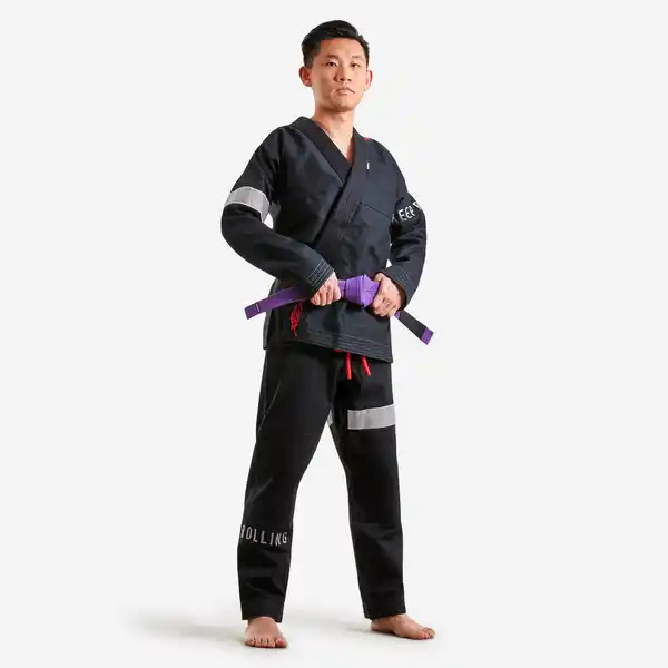 Bild 1 von Kimono Brasilianisches Jiu-Jitsu BJJ 500 Damen/Herren schwarz