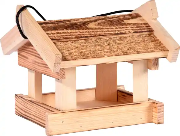 Bild 2 von Vogelfutterhaus geflammt