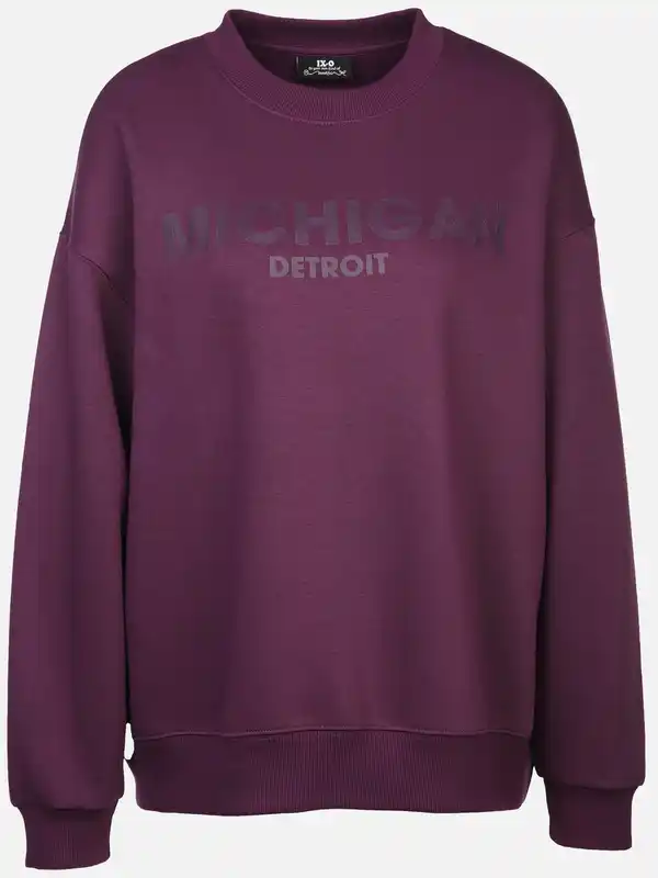 Bild 1 von Damen Sweatshirt mit Print Lila