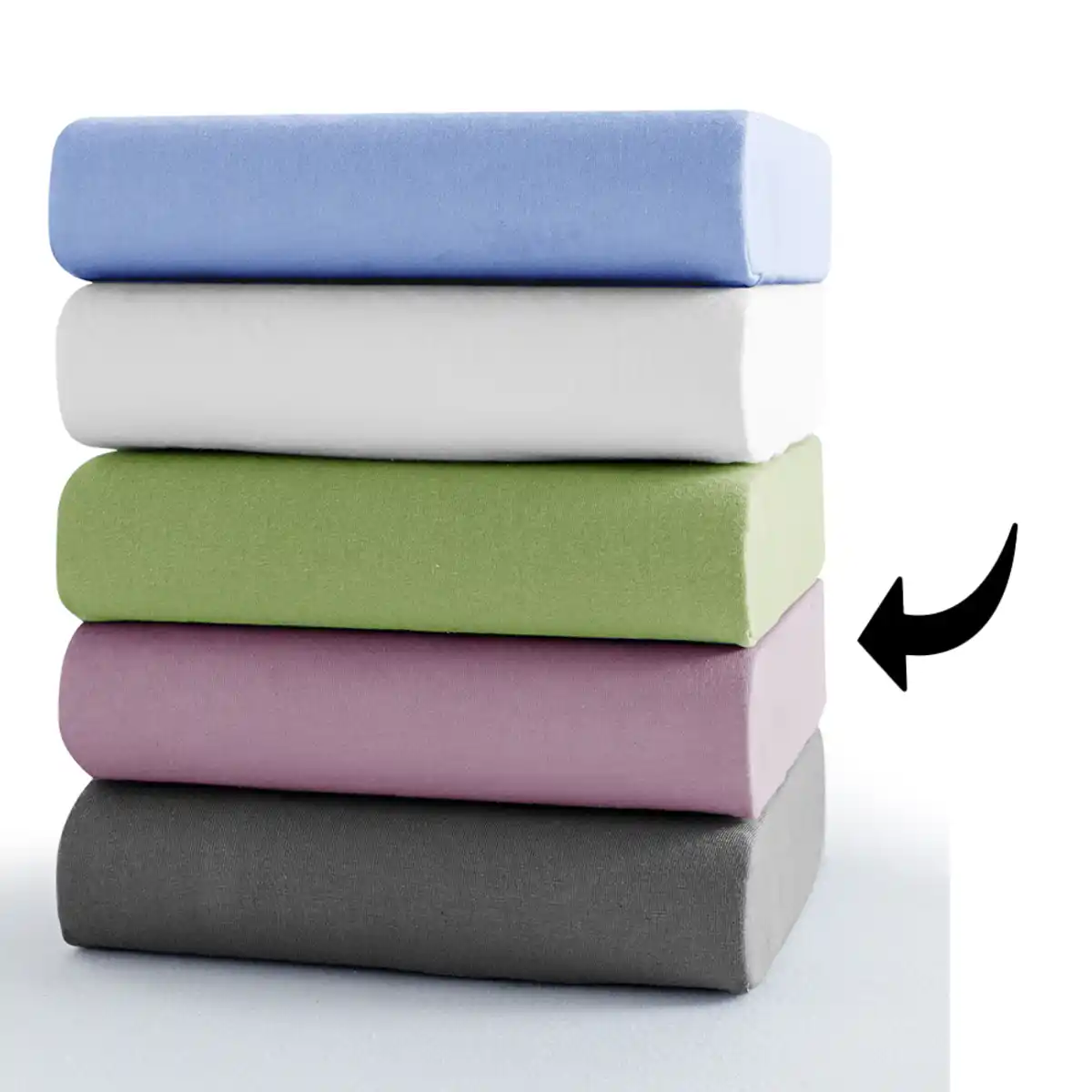 Bild 1 von Mikrofaser-Interlock Spannbetttuch - ca. 90 - 100 x 200 cm