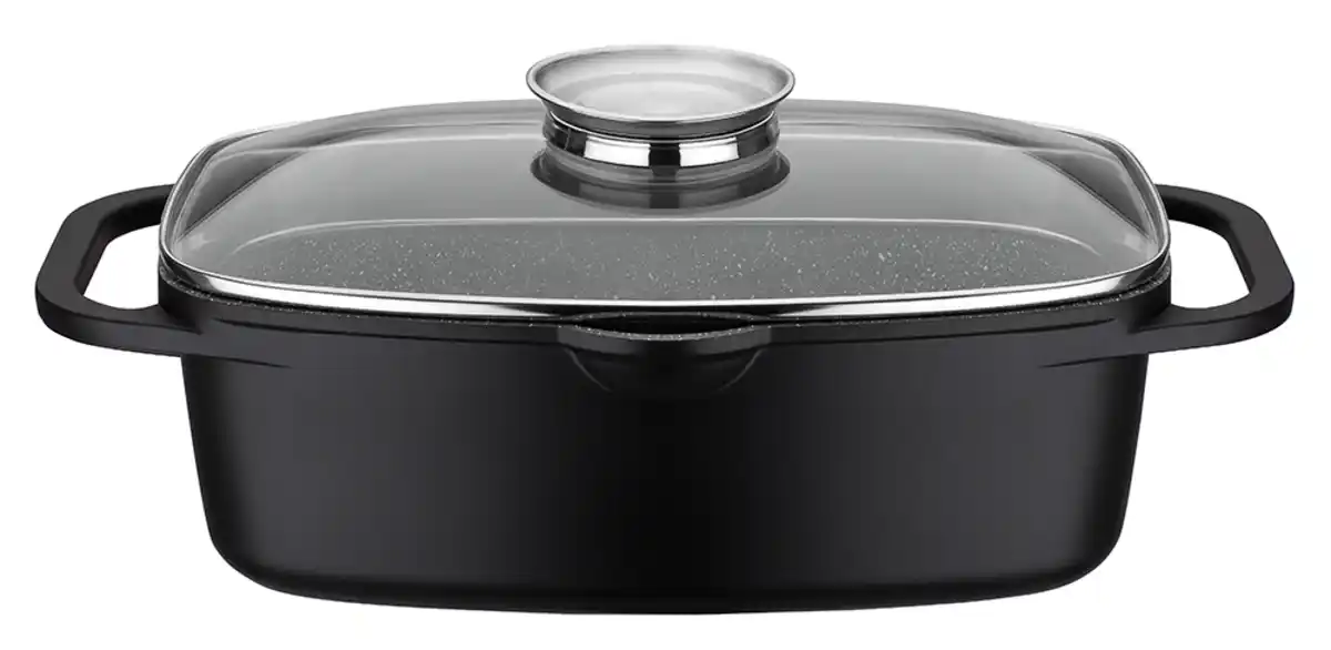 Bild 2 von Pfannen-Set Gourmet Granit + Bräter 5-tlg.