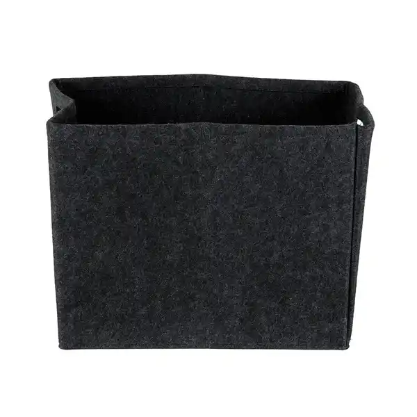 Bild 2 von Filzkorb, anthrazit, ca. 45x35,5x34 cm