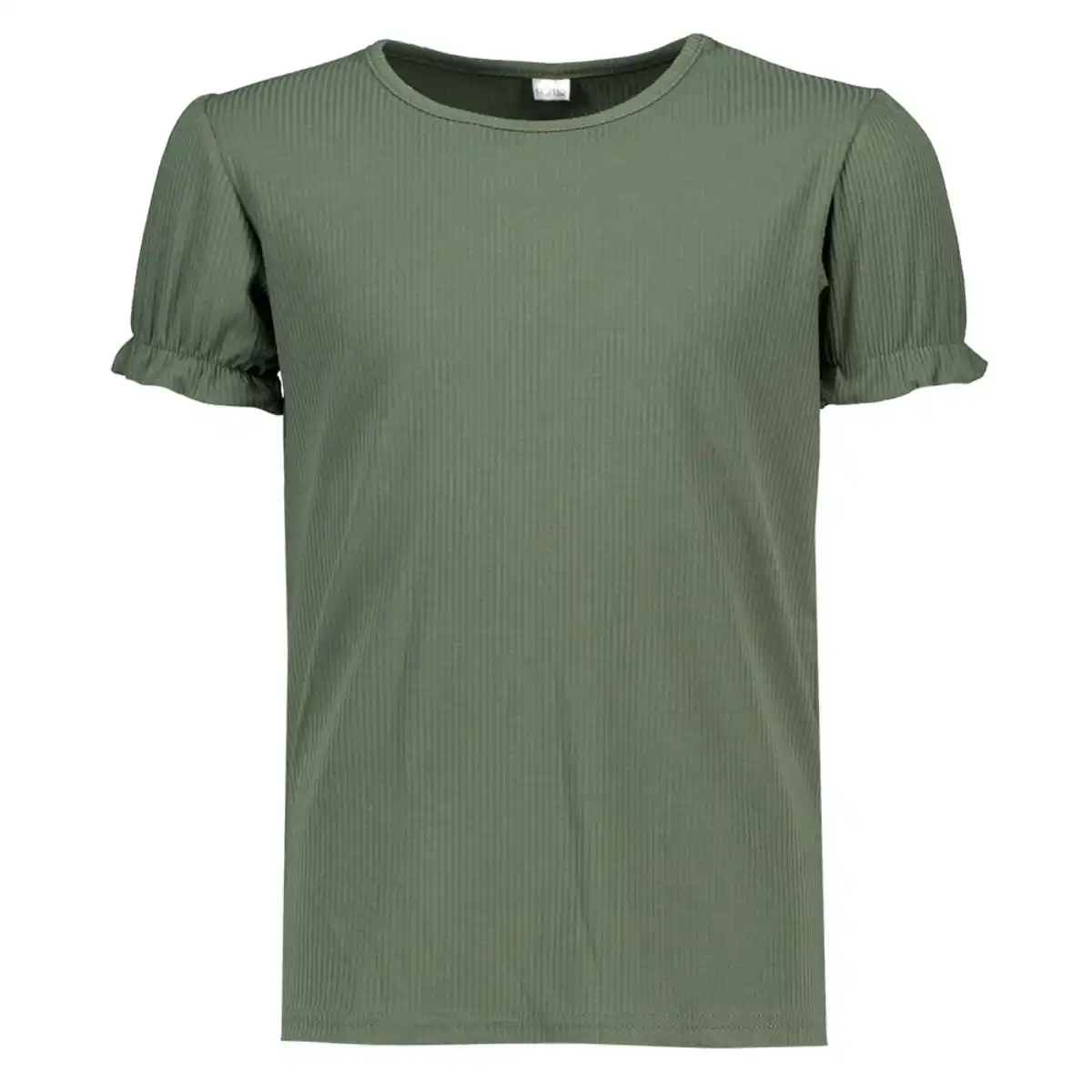 Bild 1 von Mädchen-T-Shirt Kurze Ärmel, Olivgrün, 146/152