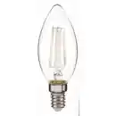 Bild 2 von LED-White-Filament-Leuchtmittel-Set 4er -  Kerze E14 4.5W/ 470 Lumen