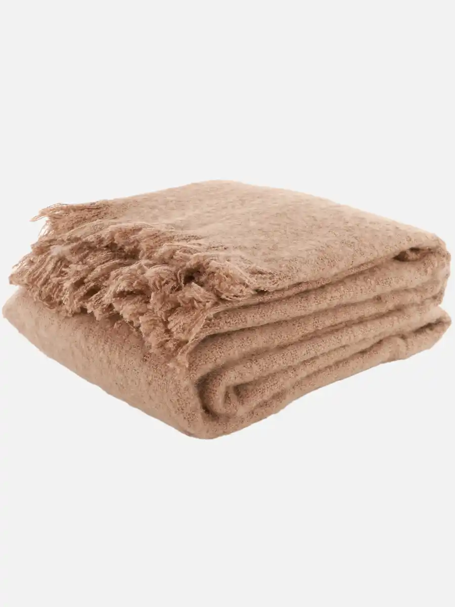 Bild 1 von Boucle-Wohndecke, 150x200cm Braun