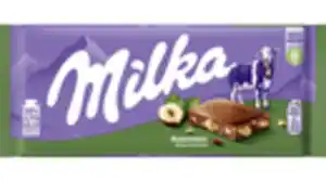 MILKA SCHOKOLADENTAFEL MILCH MIT HASELNUSS