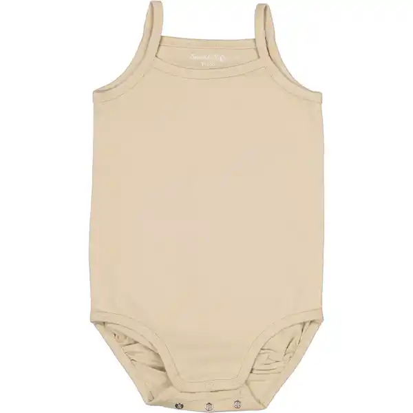 Bild 1 von Babybody Ärmellos, Taupe, 86/92