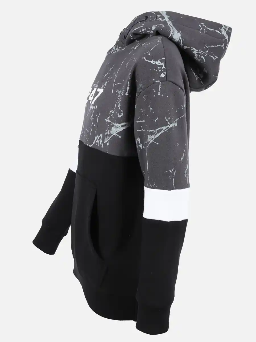 Bild 3 von Jungen Hoodie im Colorblocking Grau