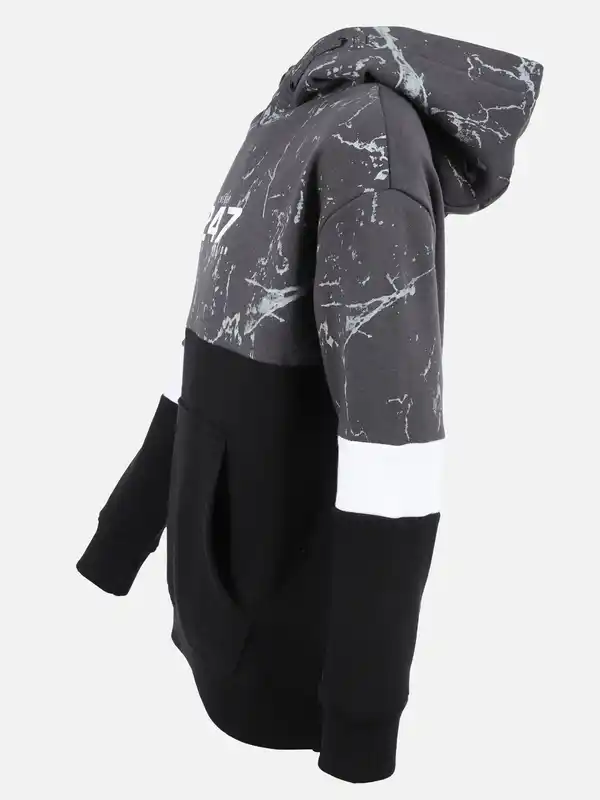 Bild 3 von Jungen Hoodie im Colorblocking Grau