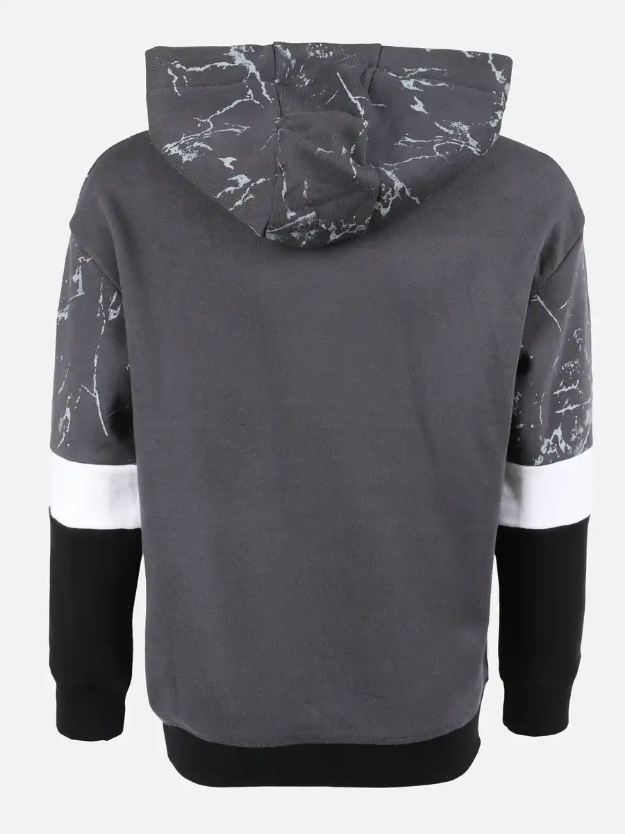 Bild 2 von Jungen Hoodie im Colorblocking Grau