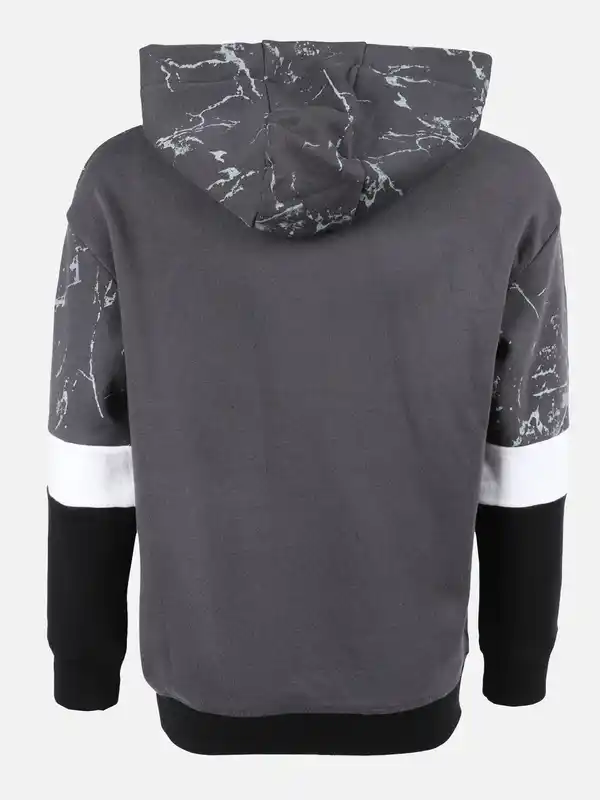 Bild 2 von Jungen Hoodie im Colorblocking Grau