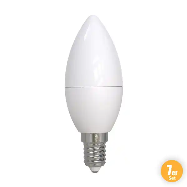 Bild 1 von LED-Leuchtmittel, Kerze E14 - 7er-Set