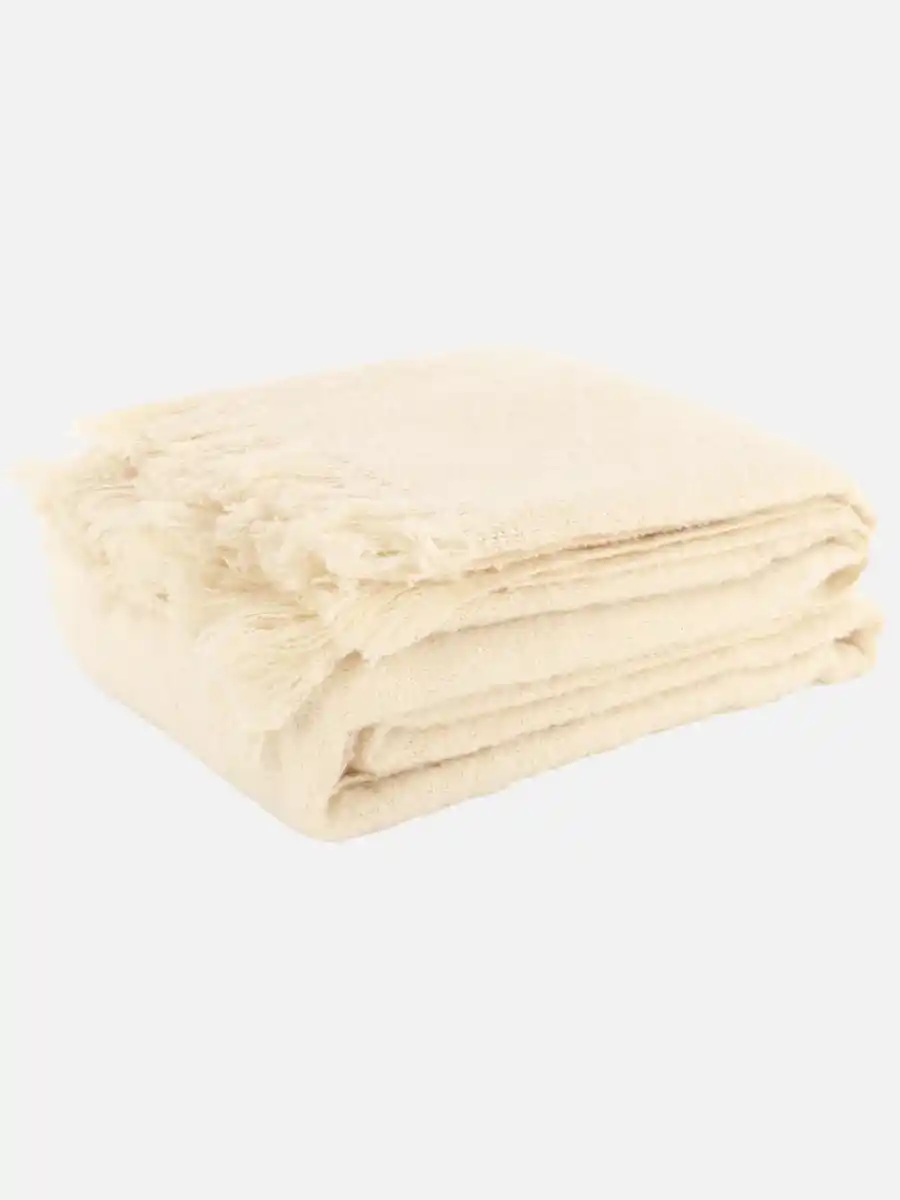 Bild 1 von Boucle-Wohndecke, 150x200cm Weiß
