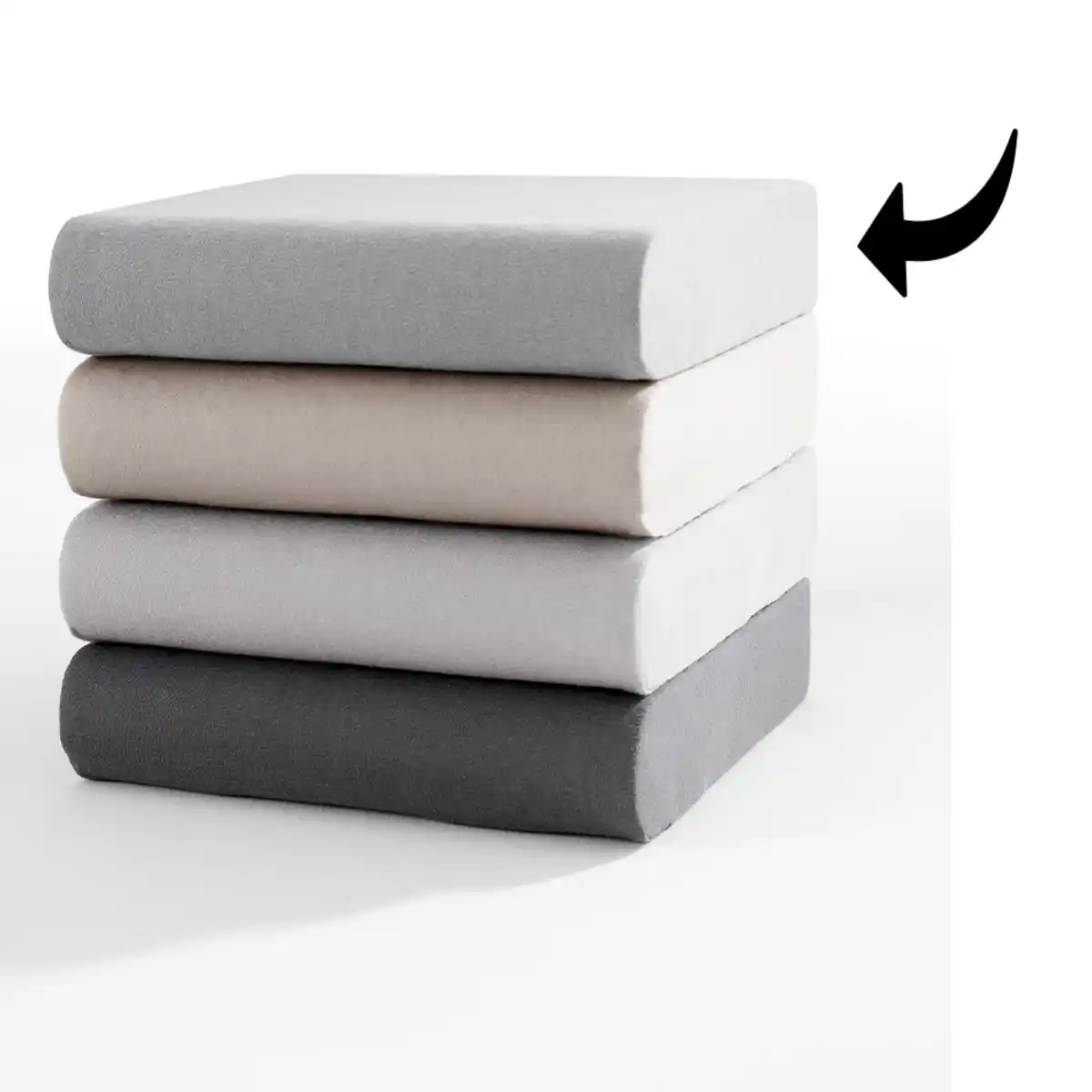 Bild 1 von Jersey Boxspring Spannbetttuch