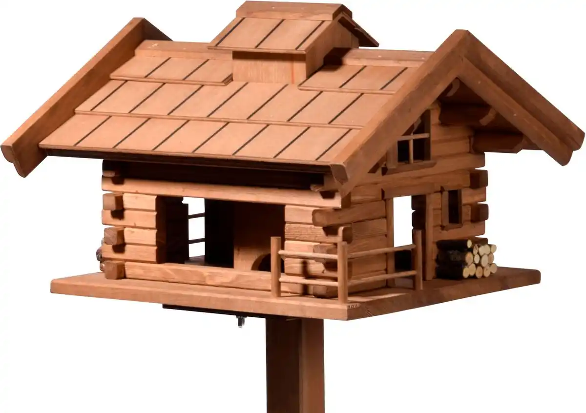 Bild 2 von Vogelfutterhaus "Tirol" mit Ständer