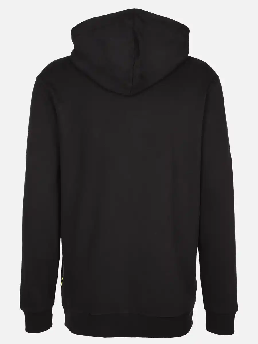 Bild 2 von Herren Kapuzenshirt mit Kängurutasche Schwarz