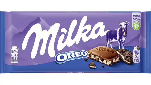 Bild 1 von MILKA SCHOKOLADENTAFEL OREO COOKIES AND CREME