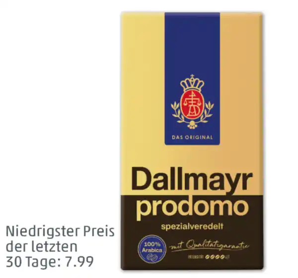 Bild 1 von DALLMAYR Kaffee prodomo