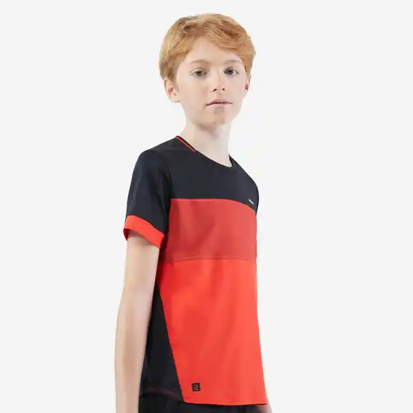 Bild 1 von Jungen Tennis T-Shirt - TTS Dry schwarz/rot