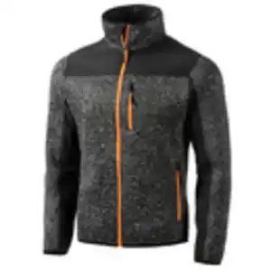 PRO Herren Arbeits Strickfleece- Jacke