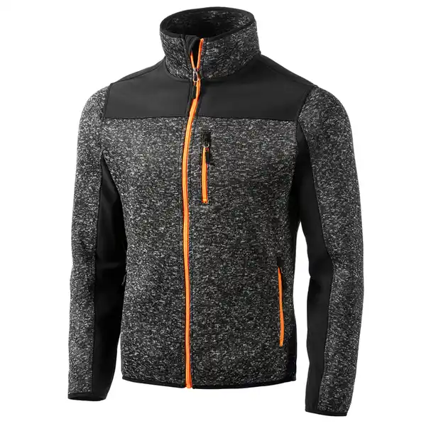 Bild 1 von PRO Herren Arbeits Strickfleece- Jacke