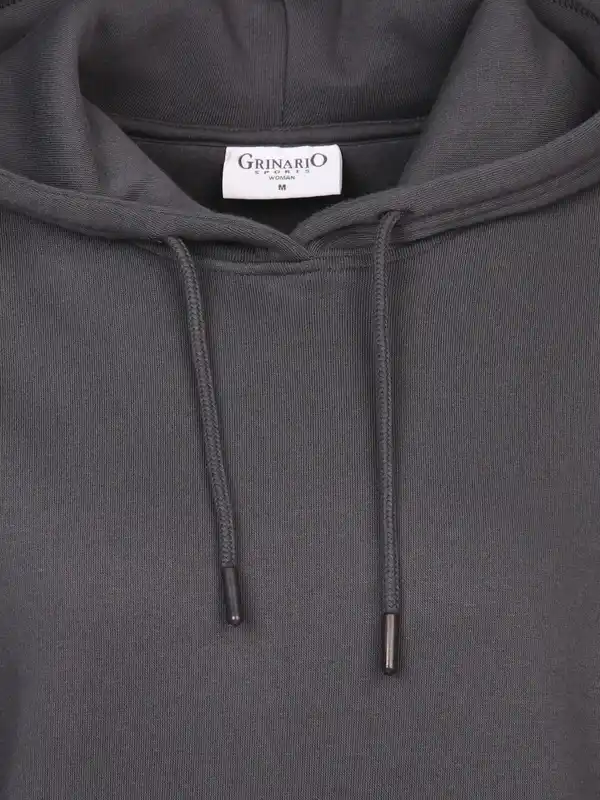 Bild 3 von Damen Sweathoodie unifarben Grau