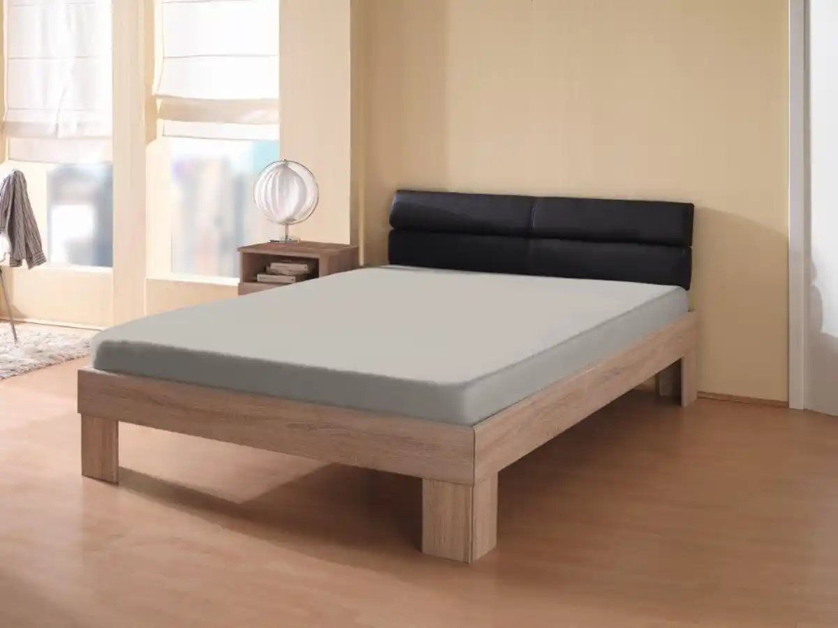 Bild 1 von Dreamtex Coral-Fleece-Spannbetttuch, ca.180-200x200cm, Silber