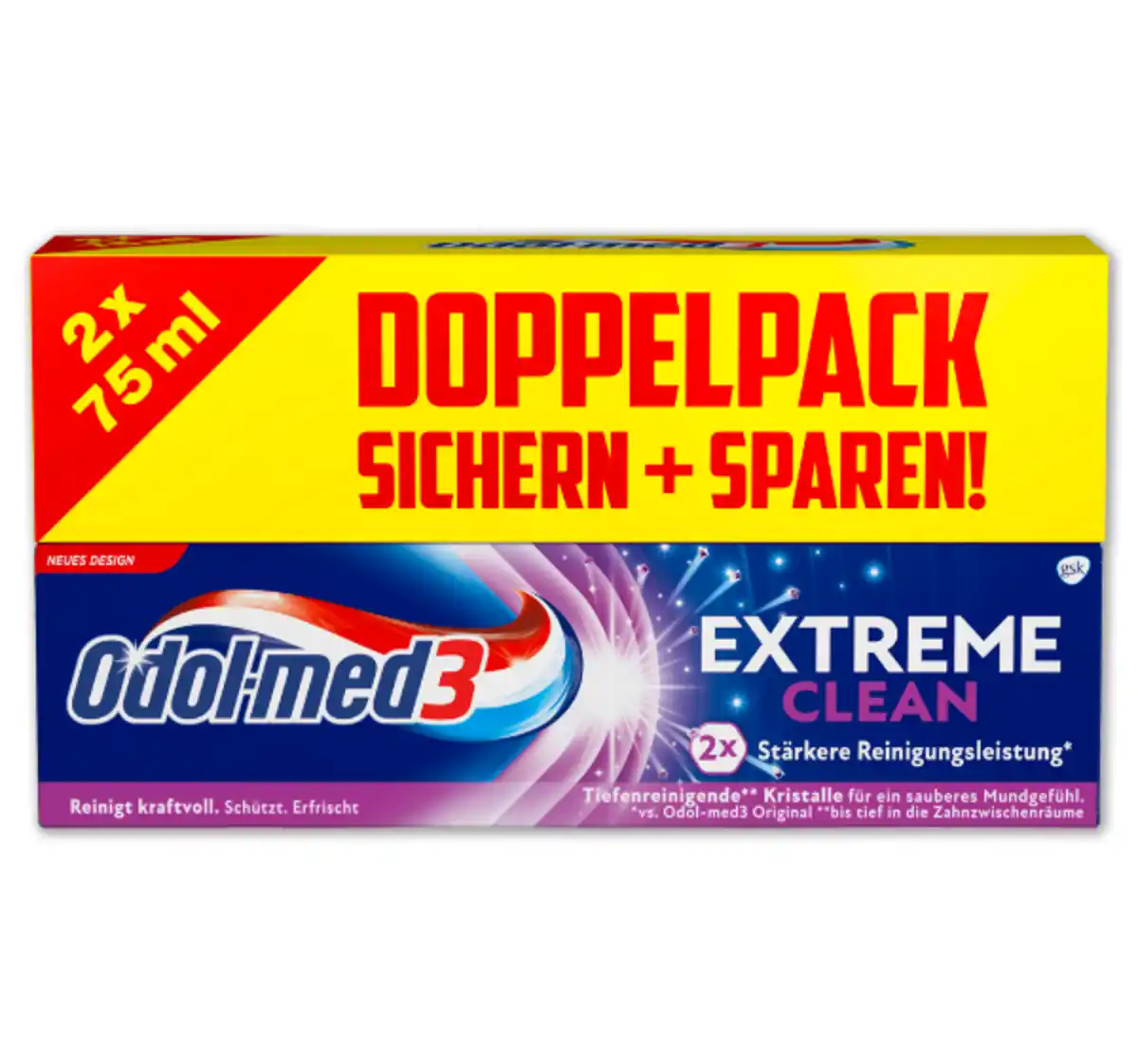 Bild 1 von ODOL MED 3 Zahncremes*