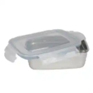 Edelstahl-Lunchbox mit Klickverschlussdeckel 350ml