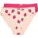 Bild 1 von Kinder-Mädchenslip 2er-Pack, Lachsfarbe, 158/164