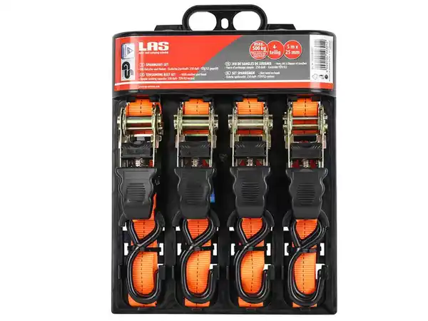 Bild 2 von Spanngurt-Set 4-tlg, mit Ratsche und Haken