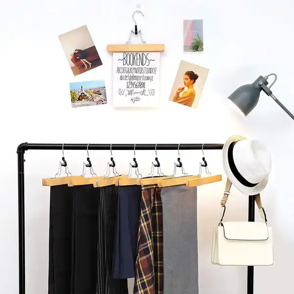 Bild 4 von Rockbügel aus Holz, 12er Set