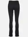 Bild 2 von Damen Leggings in Ripp-Optik Schwarz