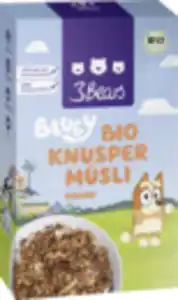 3Bears Bio Knuspermüsli Kakao Bluey, 325 g