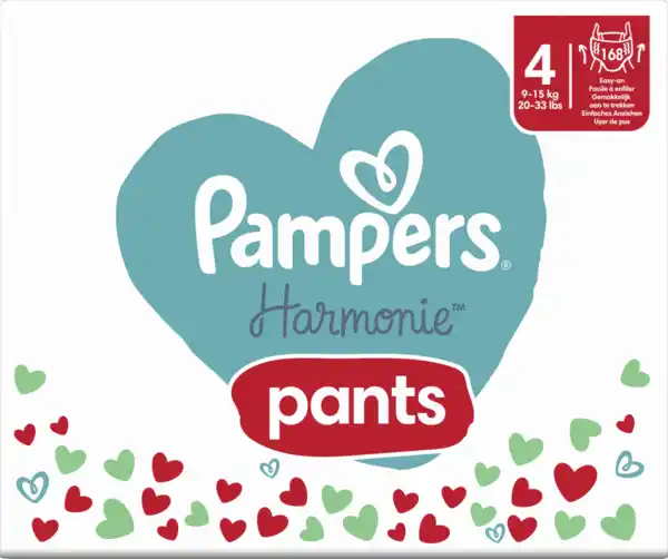 Bild 4 von Pampers Harmonie Pants Gr.4 (9-15kg) Monatsbox