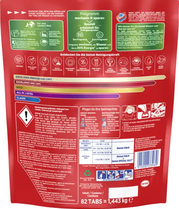 Bild 2 von Somat Gold Spühlmaschinentabs Sparpack