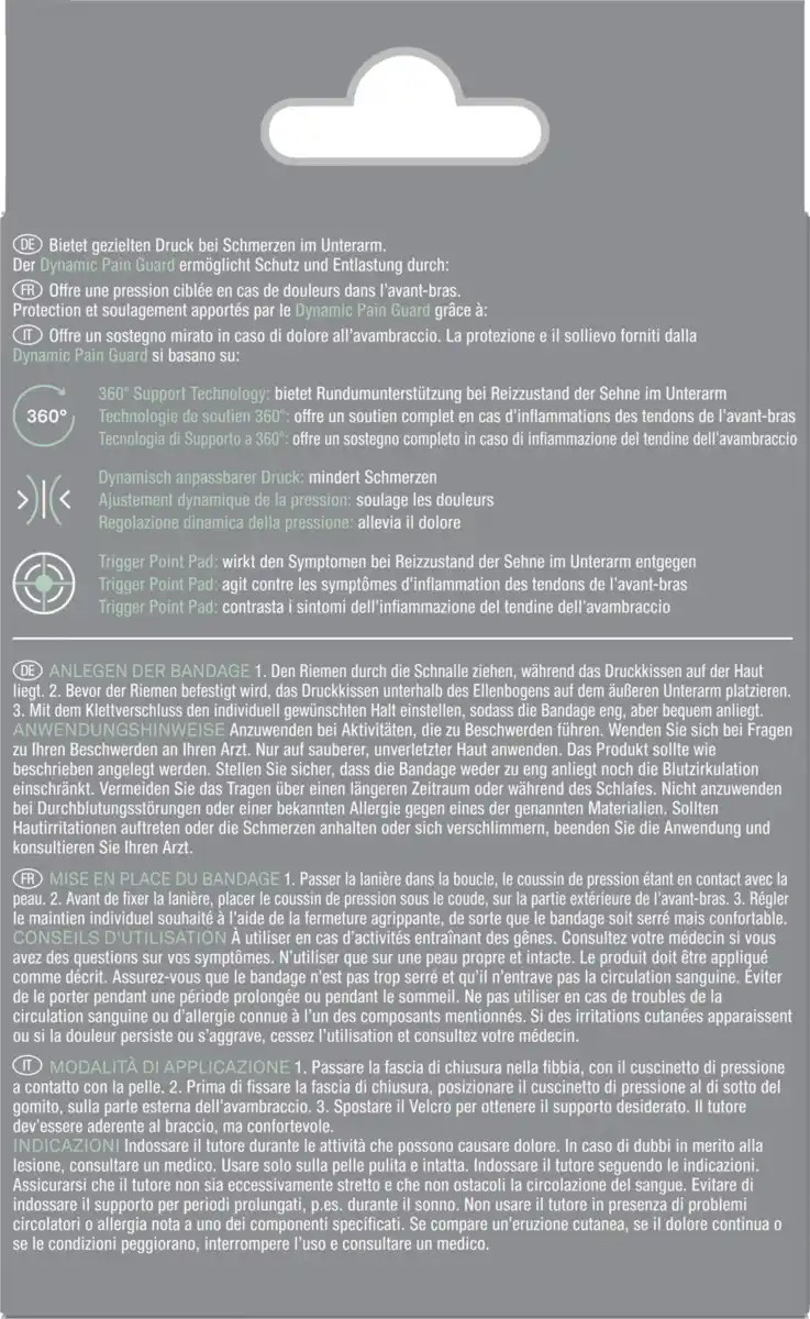 Bild 3 von Hansaplast Protective Tennisellenbogen-Bandage