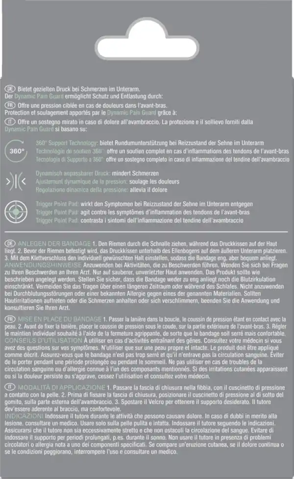 Bild 3 von Hansaplast Protective Tennisellenbogen-Bandage
