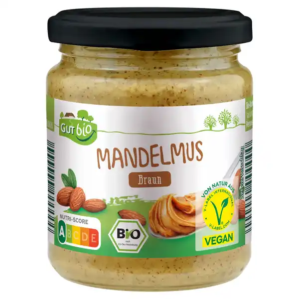 Bild 1 von GUT BIO Bio-Mandelmus 180 g