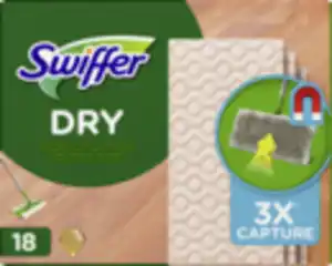 Swiffer Dry Wischtücher trocken Holz & Parkett Nachfüllpackung