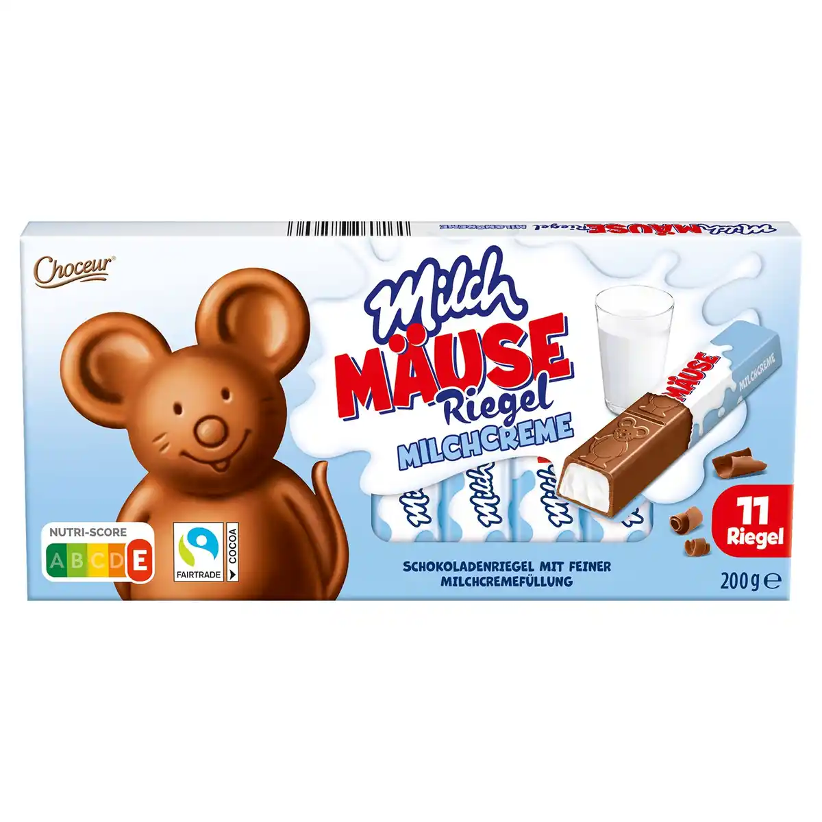 Bild 2 von CHOCEUR Milch-Mäuse-Riegel 200 g