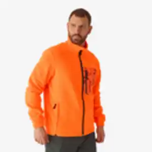 Fleecejacke 500 Orange