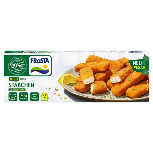 Bild 1 von FROSTA Veggie-Fischstäbchen 375 g