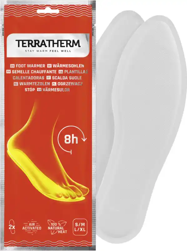 Bild 1 von TerraTherm Wärmesohlen, Gr. L (41,5-43,5), 1 Paar