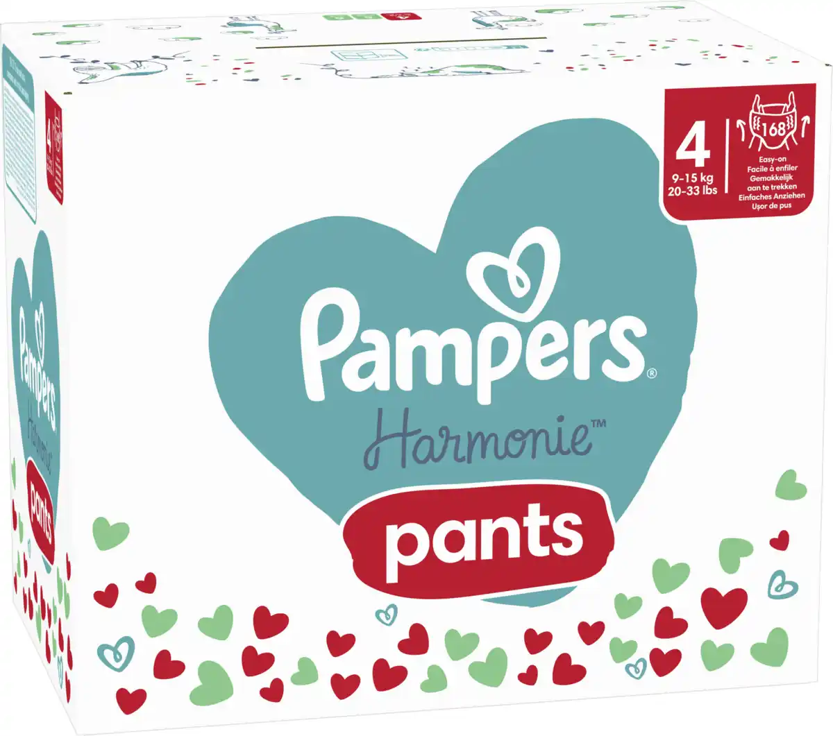 Bild 1 von Pampers Harmonie Pants Gr.4 (9-15kg) Monatsbox
