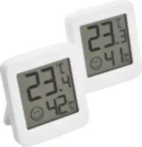 IDEENWELT Digitales Hygrometer 2er-Set