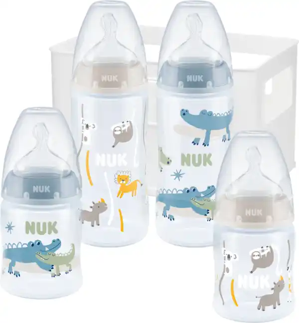 Bild 2 von NUK First Choice+ Starter Set mit Temperature Control Blau/Beige