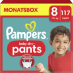 Pampers Baby Dry Pants Gr.8 (19+kg) Monatsbox