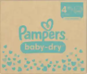 Pampers Baby Dry Windeln Gr.4+ (10-15kg) Monatsbox